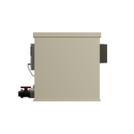 "Red Label Combi Joy Filter – compact pond drum filter with built-in UVC unit and automatic flush pump"