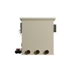 "AquaKing Red Label 35/40 Combi Filter – professional drum filter with 80W UVC unit for large koi ponds"