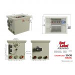 Technical diagram of the Red Label Aquaking DRUMFILTER 30/35 BASIC unit, showing multiple views including a perspective view, top-down internal layout, and two side profiles. The image includes labeled components and dimensions in millimeters: width 907 mm, depth 700 mm, height 800 mm, with inlet and outlet pipes (3x Ø110 mm), dirty water discharge (Ø110 mm), and a socket for water level sensor (Ø32 mm). Text annotations note maximum flow rates and pond capacity Shirley Aquatics, Perfect Ponds, Koi Collection. Absolute Koi, Cotswold Koi, Warwickshire Koi, Dragons Gate Koi, Plenty of Koi, Rainbow Koi, Japan Koi Import, Cuttlebrook Koi Farm, Koi Water Garden Ltd, Japan Koi Import, Koi Wholesale, Quality Nishikigoi, BLACKBURN HOUSE KOI, Koi carp for sale, The Oaks Koi Farm, Queni Koi Limited, Koi Carp (UK) Ltd, Wakefield Koi Ltd, Kitsu Koi, Kings Lynn Koi, New Forest Koi, Koi Logic, Exclusively Koi Ltd, World of Koi, Koi carp for sale (Wednesbury), Koi and pond supplies, A19 Koi & Pond Supplies, The Koi Pool Water Gardens, SKS Wholesale Ltd